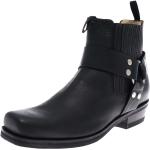MC/Biker wear Svarta Ankle-boots från FB Fashion Boots i Gummi för Damer 