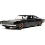 Fast & Furious 1968 Dodge Charger 1:24 Toys Toy Cars & Vehicles Toy Cars Black Jada Toys