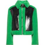 Gröna Fuskpälsjackor från Karl Lagerfeld i Storlek L i Lammskinn 