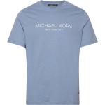 Blåa T-shirts från Michael Kors 