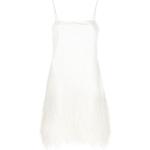 Knälånga Vita Ärmlösa Poloklänningar från Ralph Lauren Lauren i Storlek XXS med Fyrkantsringning för Damer 