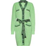 Gröna Stickade koftor från Karl Lagerfeld i Storlek S i Bouclé 