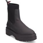 Svarta Ankle-boots från Tommy Hilfiger i storlek 36 