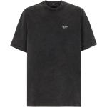 Svarta Kortärmade Kortärmade T-shirts från Fendi i Bomull för Herrar 