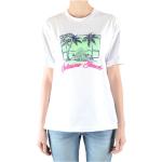 Vita Kortärmade Kortärmade T-shirts från Fendi på rea för Damer 