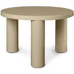 Ferm Living Post Coffee Table Small High Gloss / Cashmere