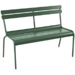 Fermob Luxembourg Bench With Backrest Cedar Green 02