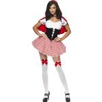 Fever Red Riding Hood Costume, Red, with Dress & H