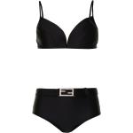 Vintage Hållbara Svarta Bikinis från Fendi i Storlek XL för Damer 