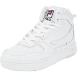 Vita Höga sneakers från Fila FX Ventuno i storlek 45 i Läder för Herrar 