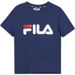 FILA - T-shirt Baia Mare Classic Logo Tee - Blå - 110/116
