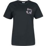 Svarta T-shirts från Fila i Storlek L i Bomull för Damer 