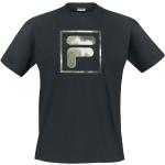 Svarta T-shirts från Fila i Storlek M i Bomull för Herrar 
