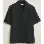 Ekologiska Svarta Kortärmade Kortärmade skjortor från Filippa K i Storlek S för Herrar 