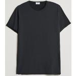Ekologiska Svarta Kortärmade Kortärmade T-shirts från Filippa K i Storlek M för Herrar 