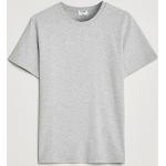 Ljusgråa Kortärmade Kortärmade T-shirts från Filippa K Soft Lycra i Storlek XS med Rund ringning för Herrar 