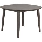 Mörkbruna Runda matbord med diameter 120cm i Ek 