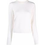 Vita Stickade tröjor i Extra Långa från Maison Martin Margiela i Storlek XL i Ull för Damer 