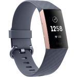 Fitbit Charge 3 Advanced Fitness Tracker with Heart Rate, Swim Tracking & 7 Day Battery - Rose-Gold/Grey, One Size