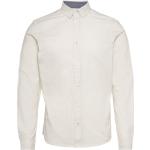 Casual Beige Oxford-skjortor från Tom Tailor med stretch i Storlek XL 
