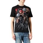 Goth Svarta Five Finger Death Punch Band t-shirts i Storlek XXL i Jerseytyg för Herrar 