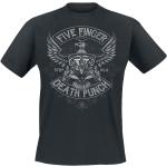 Svarta Ärmlösa Five Finger Death Punch Band t-shirts i Storlek XXL i Bomull för Herrar 