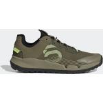 Olivgröna Mountainbike-skor från adidas Andningsbara i storlek 38,5 i Mesh för Herrar 