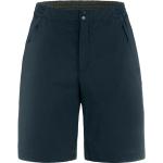 Mörkblåa High-waist shorts från Fjällräven High Coast i Storlek S i Polyester för Damer 