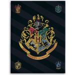 Harry Potter Hogwarts Fleecefiltar på rea i 100x140 i Fleece 