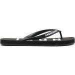 Svarta Slip in-sandaler från DSQUARED2 i storlek 36 med Slip-on med öppen tå i Gummi för Damer 