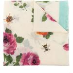 Vintage Hållbara Blommiga Halsdukar med fransar från Gucci på rea i Onesize för Damer 
