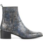 Blåa Ankle-boots från Floris van Bommel på rea i Läder för Damer 