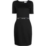 Casual Svarta Kortärmade Fodralklänningar från Calvin Klein på rea i Storlek XXS för Damer 