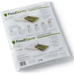 FoodSaver Stora vakuumtätningspåsar | 3,78 L | håller maten fräsch upp till 5 x längre | återanvändbar | BPA-fri | 32 stycken | FSB3202I