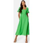 FOREVER NEW Dream Ruched Bodice Midi Dress Chlorophyll 34