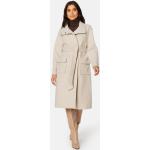FOREVER NEW Perry Funnel Neck Wrap Coat Cream 34