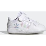 Gråa Slip-in sneakers från adidas Forum Halksäkra i storlek 16 med Kardborreknäppning i Textil för Barn 
