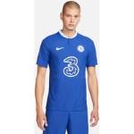 Blåa Chelsea FC Fotbollströjor från Nike Dri-Fit för Herrar 
