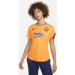 Orange FC Barcelona Fotbollströjor från Nike Dri-Fit på rea för Damer 