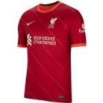 Fotbollströja Liverpool FC 2021/22 Stadium (hemmaställ) för män - Röd