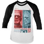 Frankenstein - Horror Show Baseball Long Sleeve Tee, Long Sleeve T-Shirt