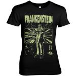 Frankenstein Retro Girly Tee, T-Shirt