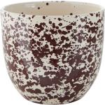 Mörkbruna Keramikkrukor med diameter 20cm - 20 cm 