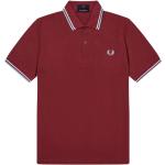 Fred Perry Polo Shirts Red, Herr