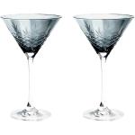 Safirblåa Cocktailglas 2 delar i Glas 