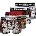 Svarta Star Wars Stormtrooper Boxershorts från Freegun 4 delar i Storlek S i Polyester för Herrar 