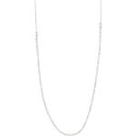 Friends Crystal Chain Necklace Silver Pilgrim