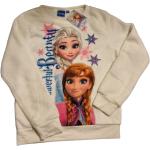 Vita Frozen Elsa Sweatshirts för barn i Polyester 