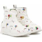 Vinter Vita Ankle-boots på rea i storlek 20 med rundad tå i Gummi för Pojkar 
