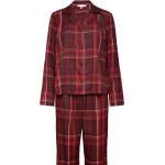 Full Flannel Pj Set Villkorat Erbjudande Pyjamas Multi/mönstrad Tommy Hilfiger
